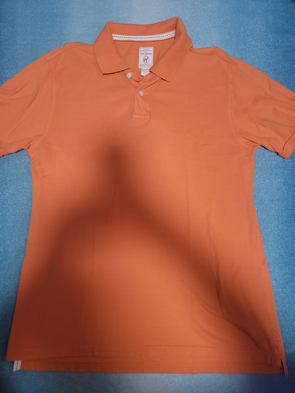 Red Camel Orange Short-Sleeve Polo